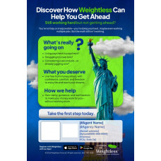 Poster - Discover Weightless Financial (32"x48")