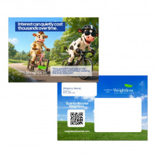 Postcard - Interest Quietly Costs Thousands